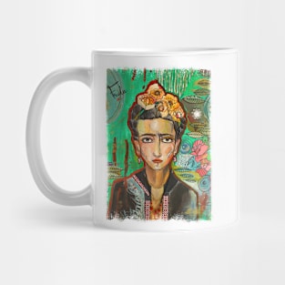 Frida Kahlo Tribute Mug